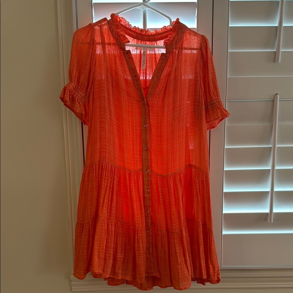 Women's Orange Dress